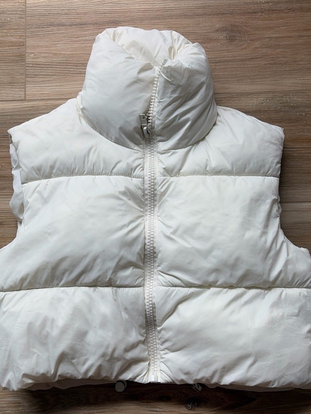Amazon Women's White Puffer Vest